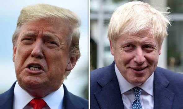 Trump hands Boris £1trillion Brexit trade boost with record-breaking US-UK deal - REVEALED