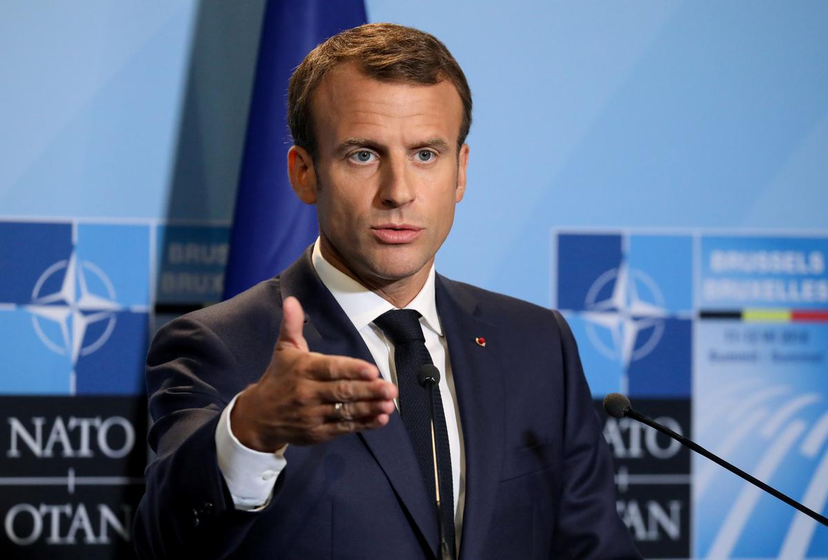 NATO experiencing 'brain death', France's Macron says