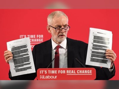 Leaked papers prove Tories want to sell off NHS, claims Corbyn