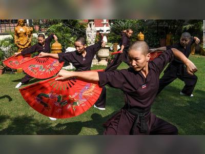 Kung Fu Nuns in Nepal boost their health in the fight for women's rights