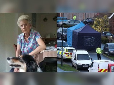 Widow, 76, 'beaten to death with walking stick' while trying to help neighbour