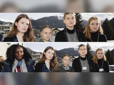 A Ugandan Climate Activist Was Cropped Out Of A News Agency Photo Of Greta Thunberg At Davos