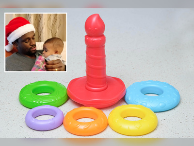 Dad forced to confiscate son's Xmas present... as it looks like a sex toy