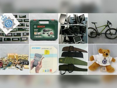 Police force has made £850,000 auctioning bizarre items seized from criminals