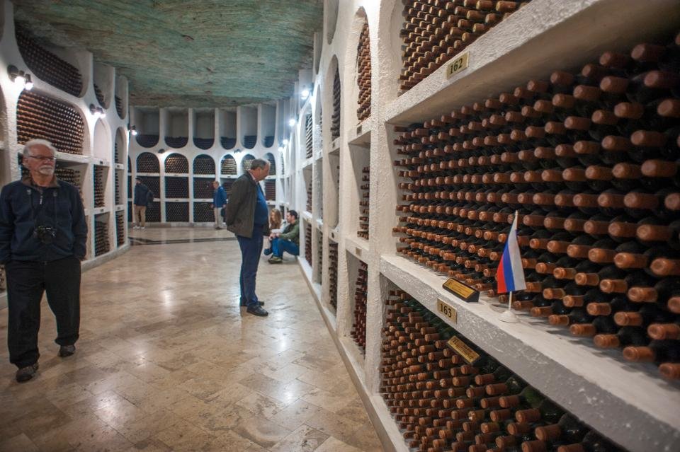 Inside Vladimir Putin’s Outrageous Underground Wine Cellar In Moldova