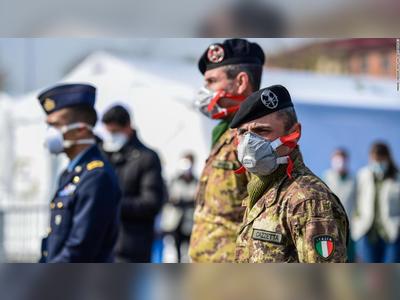 Italy calls in military to enforce lockdown as 627 people die in 24 hours