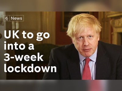 UK to go into 3 week lockdown - PM says "You must stay at home".