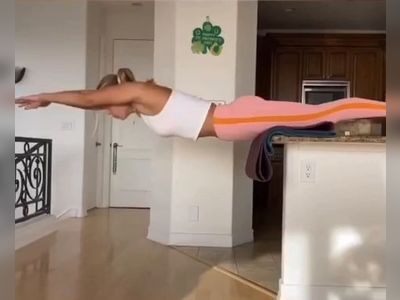 Russian Olympic swimmer found a brilliant way to practice despite the stay-at-home situation