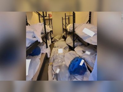 Photos show bodies piled up and stored in vacant rooms at Detroit hospital