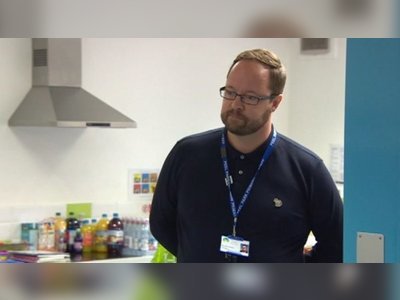 Head teacher buys food for vulnerable families