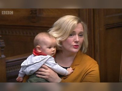Stella Creasy takes baby into Commons chamber for debate on abortion