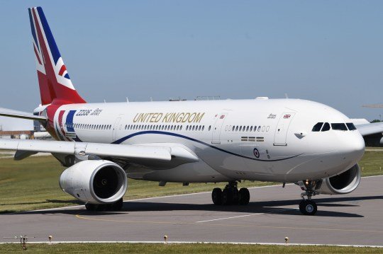 Is the Union Flag upside down on Boris Johnson's £900,000 plane ...