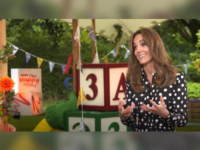 Duchess of Cambridge backs BBC's Tiny Happy People scheme to help children