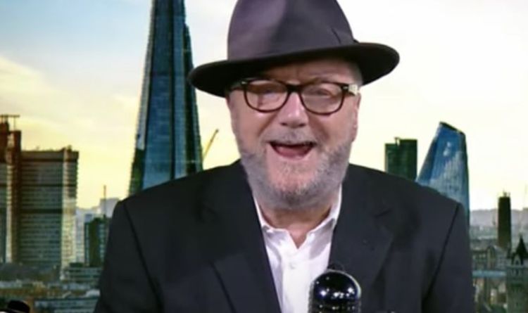 George Galloway in furious rant against 'Marxist' Sturgeon as SNP sells branded masks
