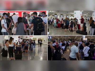 Long queues at Spanish airports as Brits come home amid new quarantine rules
