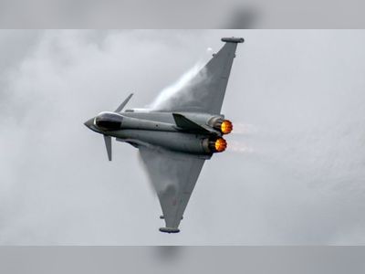 RAF emergency: Two men held under Terrorism Act after fighter typhoons intercept plane