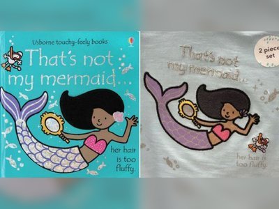 Tesco apologises for child's top with 'unacceptable' message about black mermaid