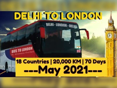 Delhi to London in 70 days: World's longest bus expedition to begin May 2021