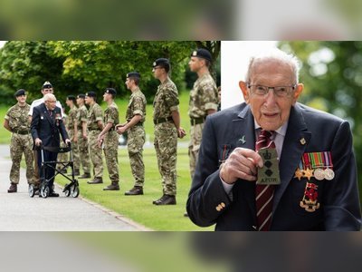 Captain Tom ‘delighted’ to be made honorary colonel of Army training college