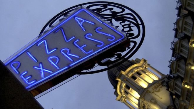 Pizza Express may close 67 sites and cut 1,100 jobs