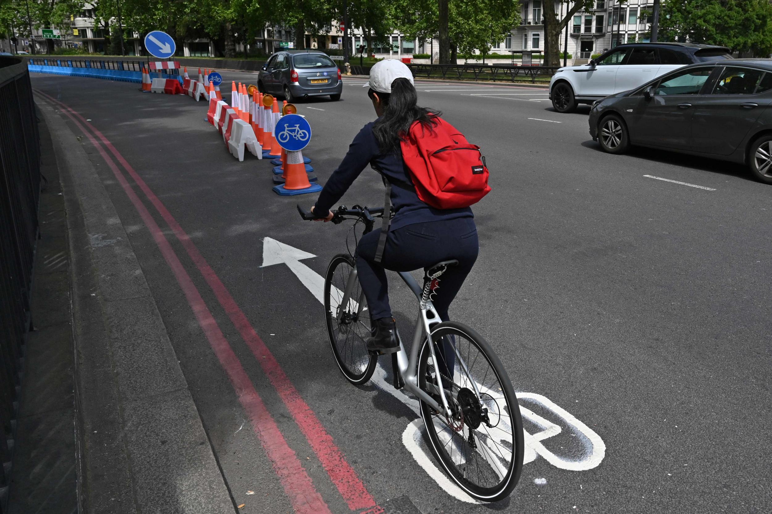 London cycle numbers 'up nearly 120 per cent' amid pandemic bike boom