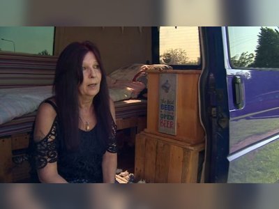 The 59-year-old woman who lives in a van