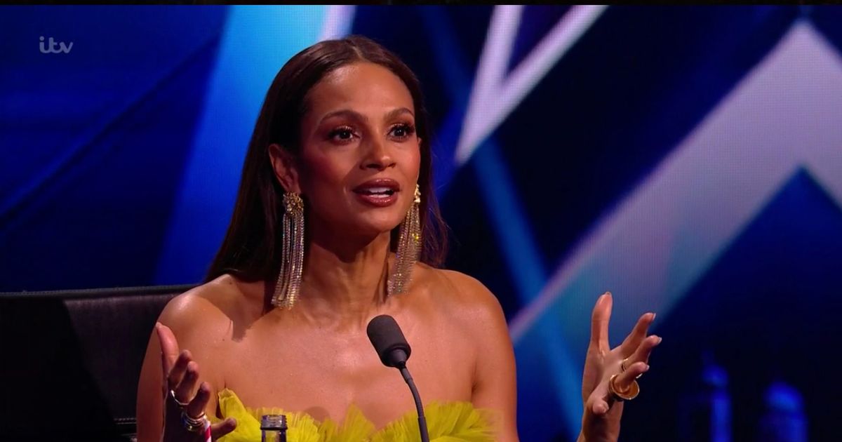 BGT fans baffled as part of Alesha Dixon's outfit goes missing