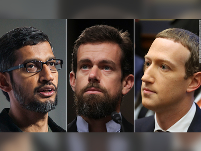 CEOs of Google, Twitter and Facebook grilled in Senate hearing