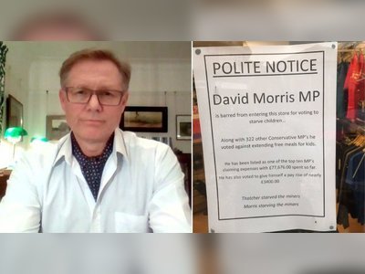 Shop bans local MP 'for life' after he voted against free school meals