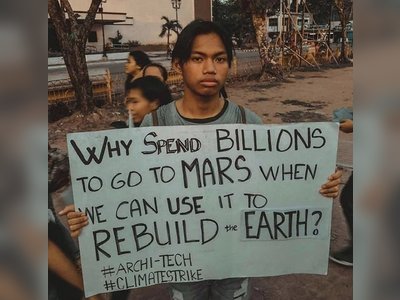 Why we are spending billions to go to Mars instead of using it to rebuild-earth?