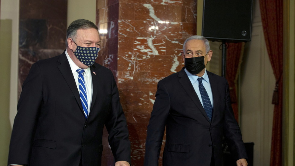 ‘A cancer’: Pompeo tells Netanyahu US will ban funding to groups supportive of ‘anti-Semitic’ BDS movement