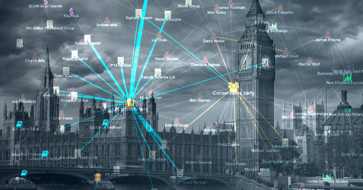 'My Little Crony' map shows web of deals between Government, MPs and Tory donors