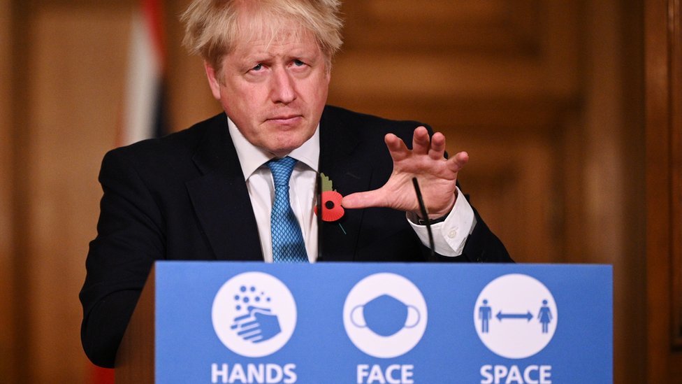 Coronavirus: Boris Johnson stresses 'stay at home' message for England