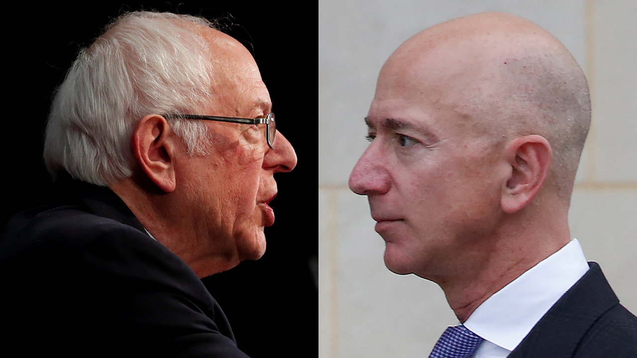 Amazon fires back at Bernie Sanders over pay, working conditions and corporate greed