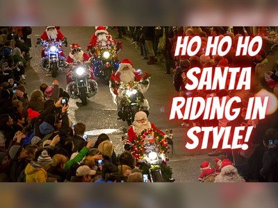 Harley-Davidson People spreading the joy of Christmas