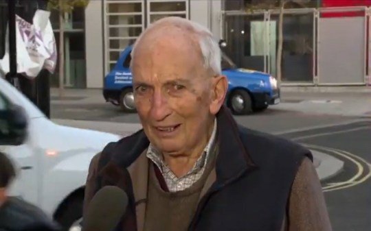 US news finds most stereotypical Englishman, 91, for interview about vaccine
