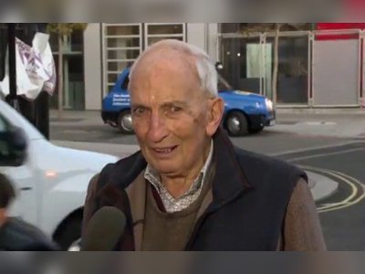 US news finds most stereotypical Englishman, 91, for interview about vaccine