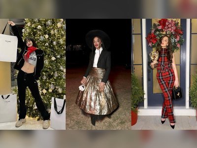 This Week, the Best Dressed Stars Made the Yuletide Bright