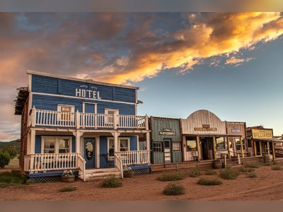 You can buy this entire Wild West town for £1.2 million