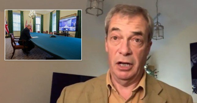 Nigel Farage declares 'the war is over' after Brexit deal struck