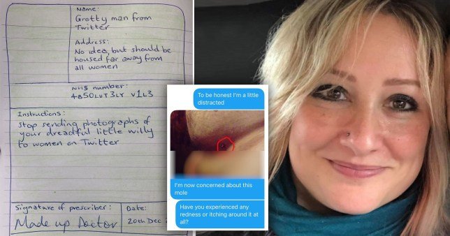 Woman pretends to be doc to trick man who sent d**k pics into thinking he's ill