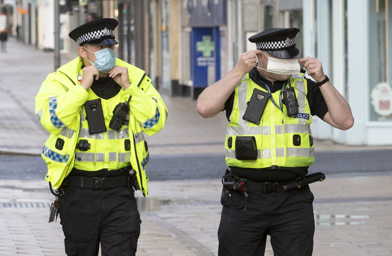 Police Scotland make repeat visits to break up illegal house parties