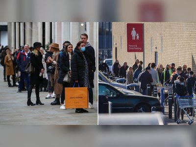 Tier 4 shoppers join huge supermarket queues as Christmas plans collapse