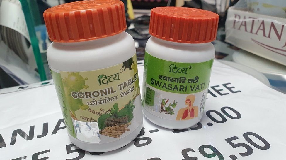 Covid-19: Fake 'immunity booster' found on sale in London shops