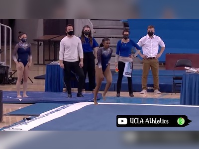 Nia Dennis: US gymnast's 'black excellence' routine goes viral