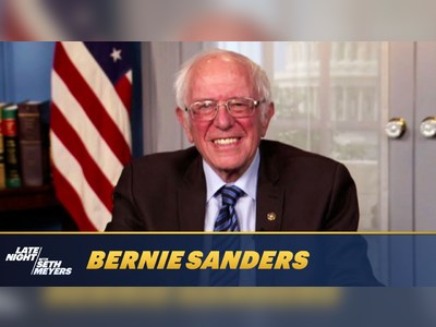 Sen. Bernie Sanders Reacts to His Photograph Becoming a Viral Meme