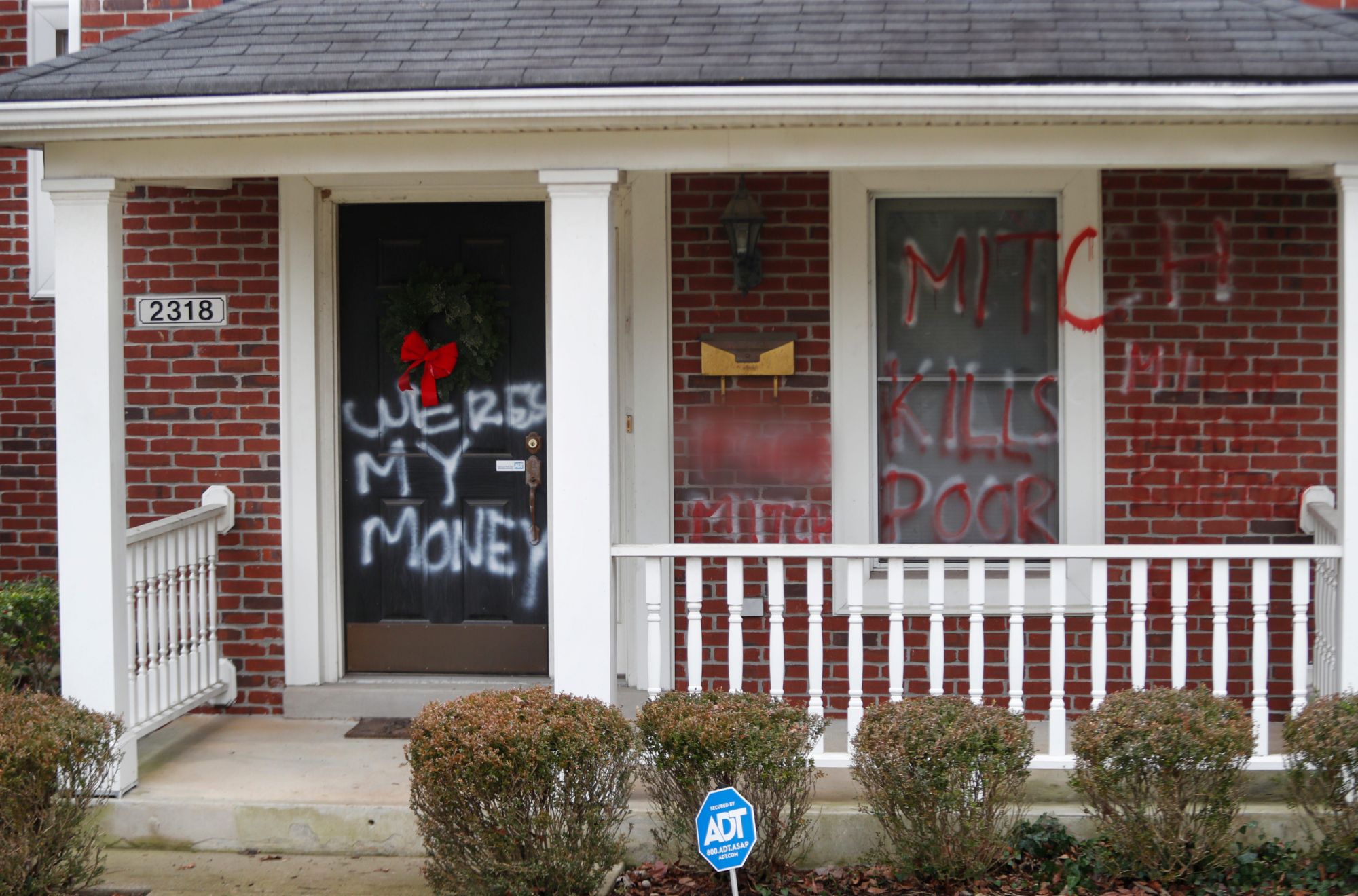 Pelosi, McConnell homes vandalized after Congress adjourns without securing $2,000 stimulus checks