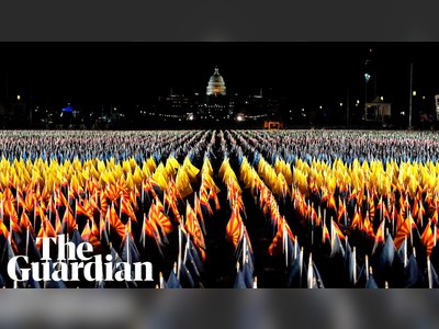 National Mall's 'Field Of Flags' Illuminated Ahead Of Joe Biden's Inauguration