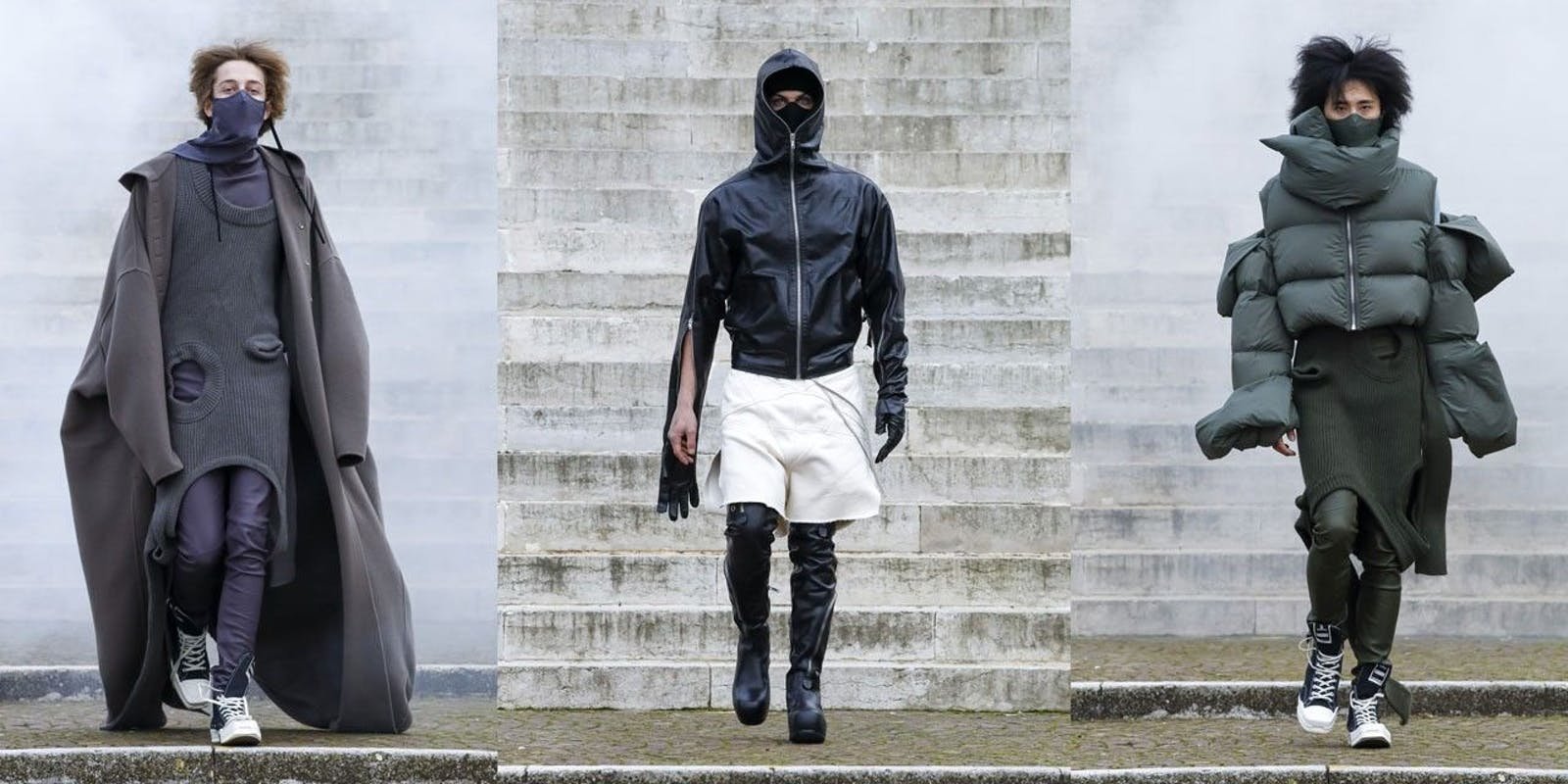 Rick Owens Embraces Darkness In His Mens Fallwinter 2021 Collection