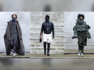 Rick Owens Embraces Darkness in his Men's Fall/Winter 2021 Collection